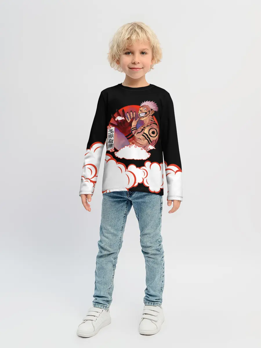 Детский лонгслив / Рёмен Сукуна Магическая битва