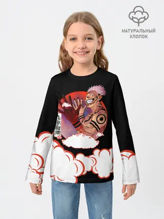 Детский лонгслив / Рёмен Сукуна Магическая битва