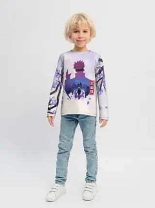 Детский лонгслив / Годжо Сатору Магическая битва