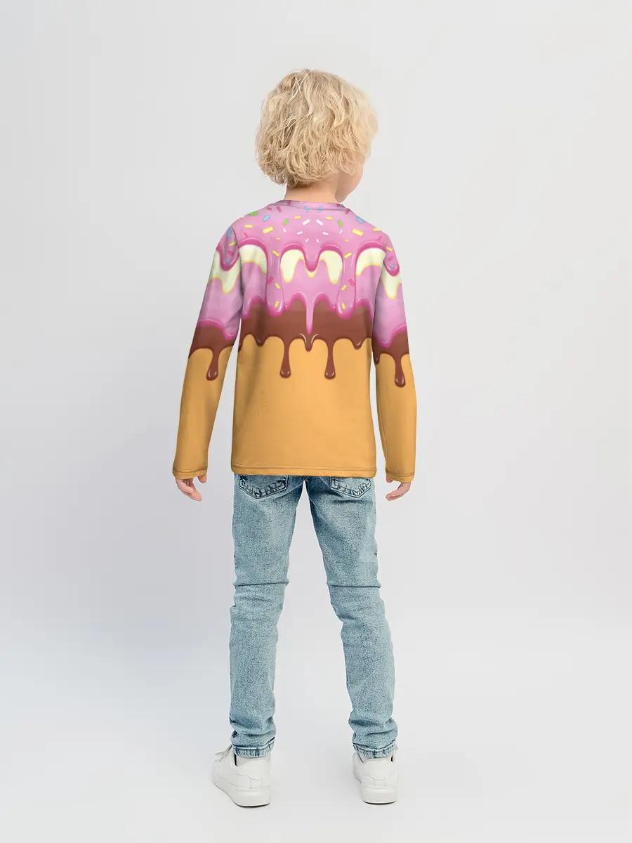 Детский лонгслив / Мороженое | Ice Scream