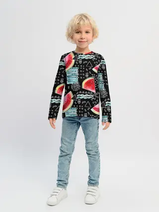 Детский лонгслив / сладкий арбуз