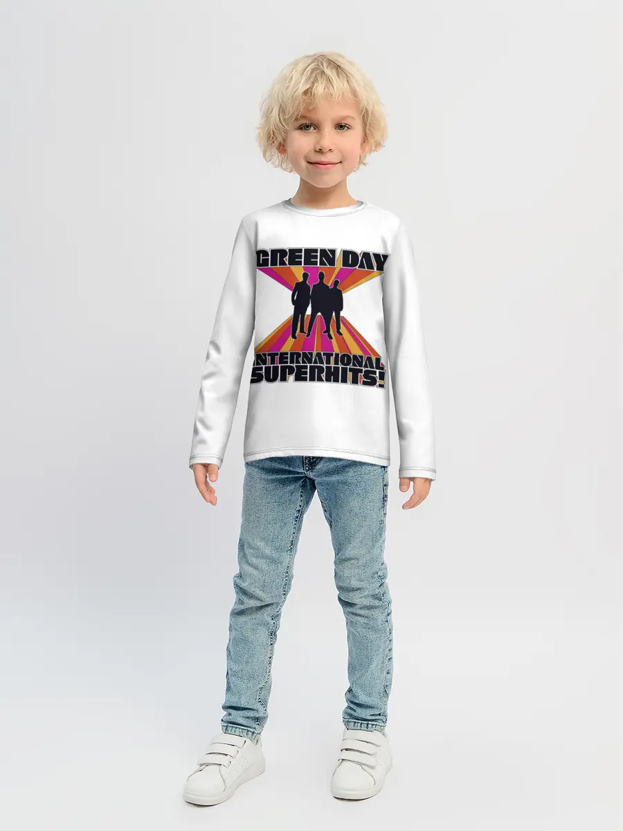 Детский лонгслив / International Superhits! Green Day