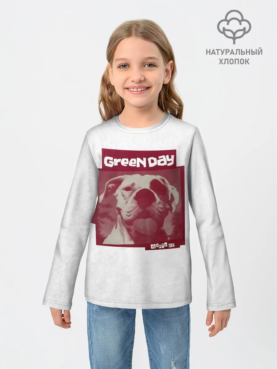Детский лонгслив / Slappy - Green Day