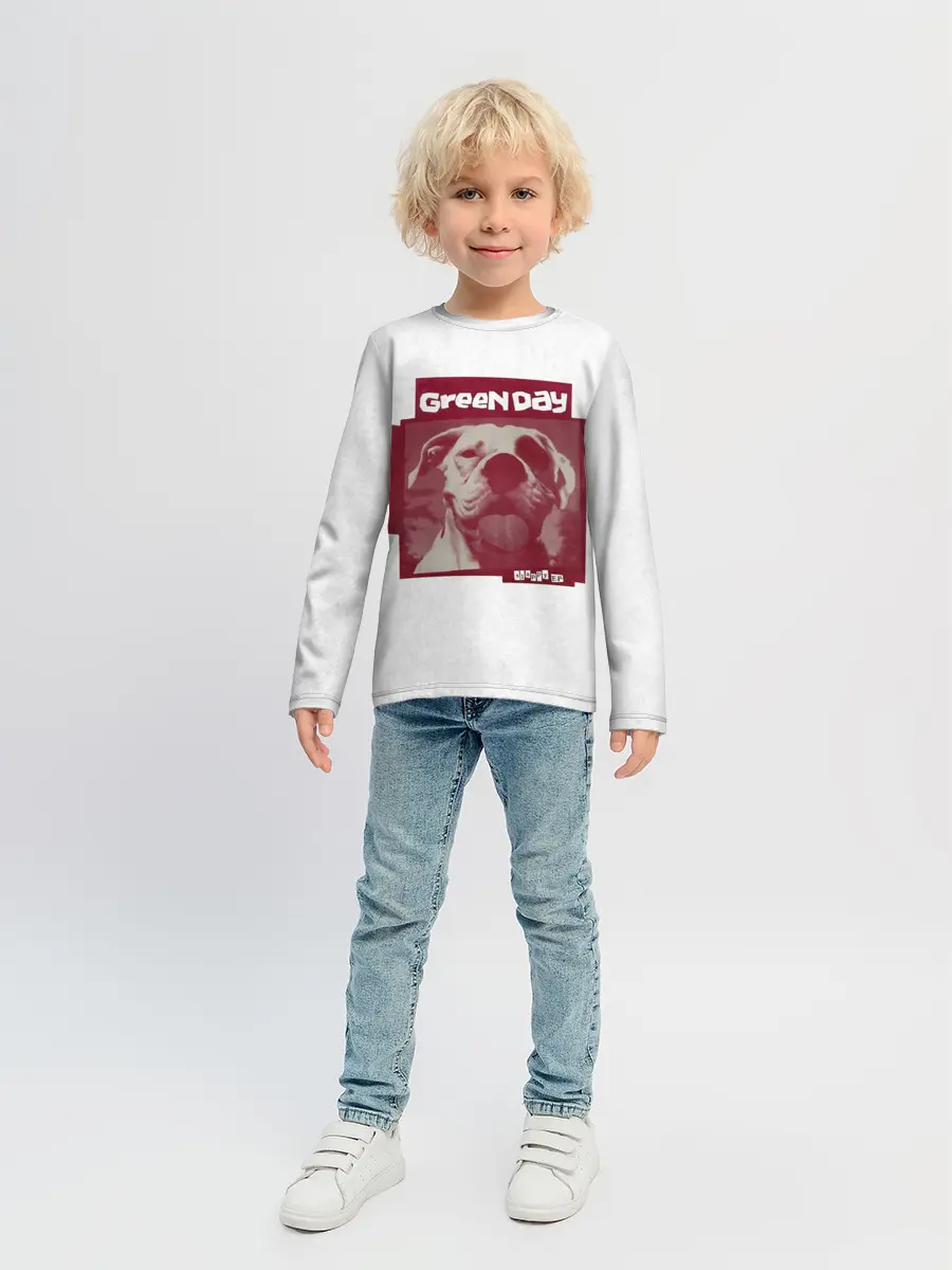 Детский лонгслив / Slappy - Green Day