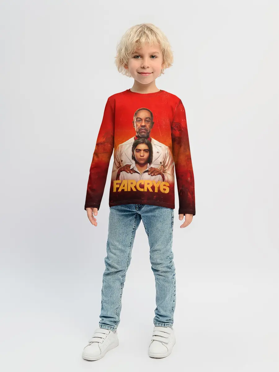 Детский лонгслив / Антон и Диего Кастильо FC6