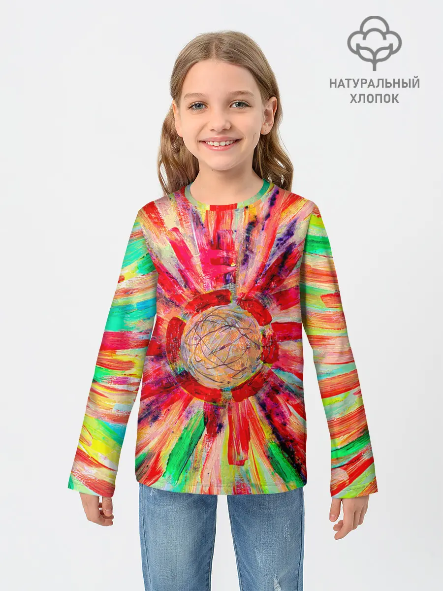 Детский лонгслив / Освобождение от 3D