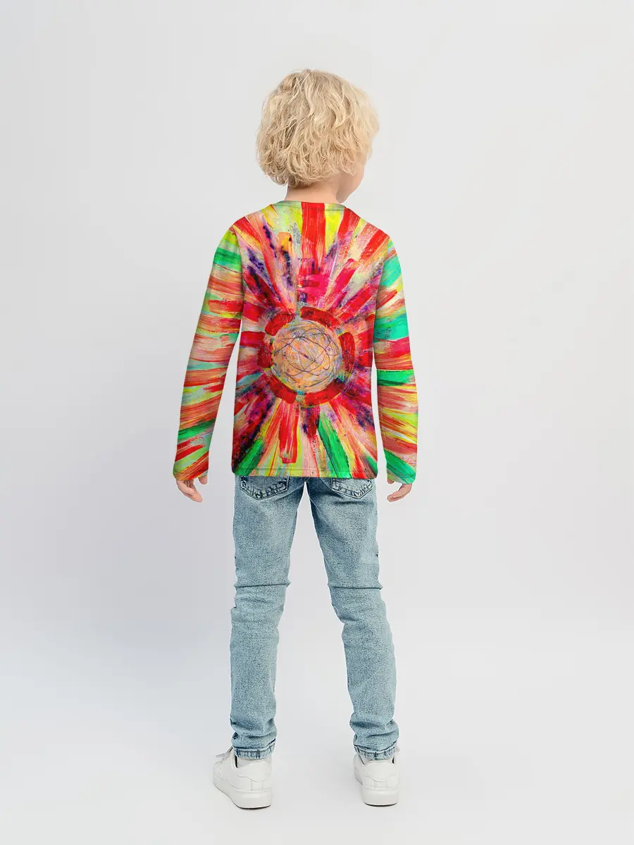 Детский лонгслив / Освобождение от 3D