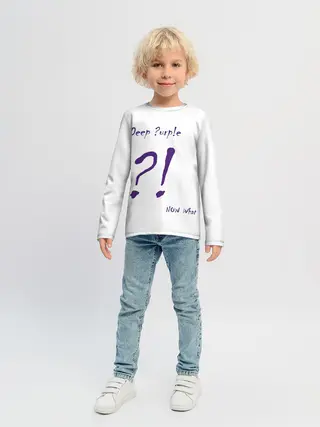 Детский лонгслив / Now What?! Deep Purple