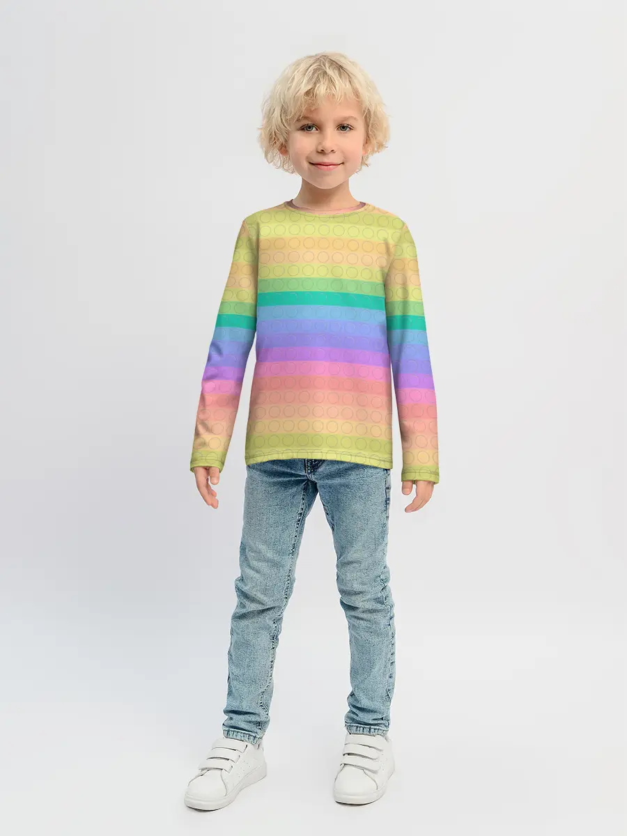 Детский лонгслив / Поп ит антистресс