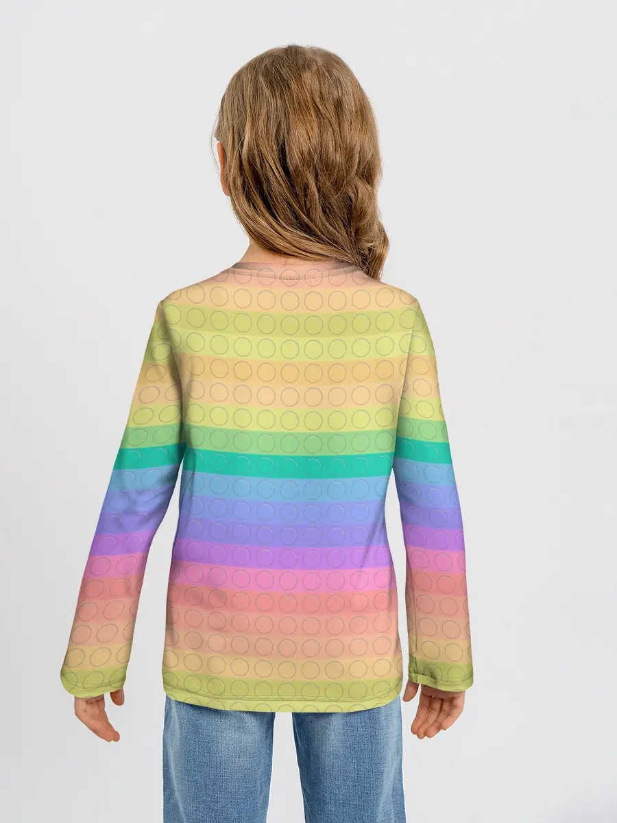 Детский лонгслив / Поп ит антистресс