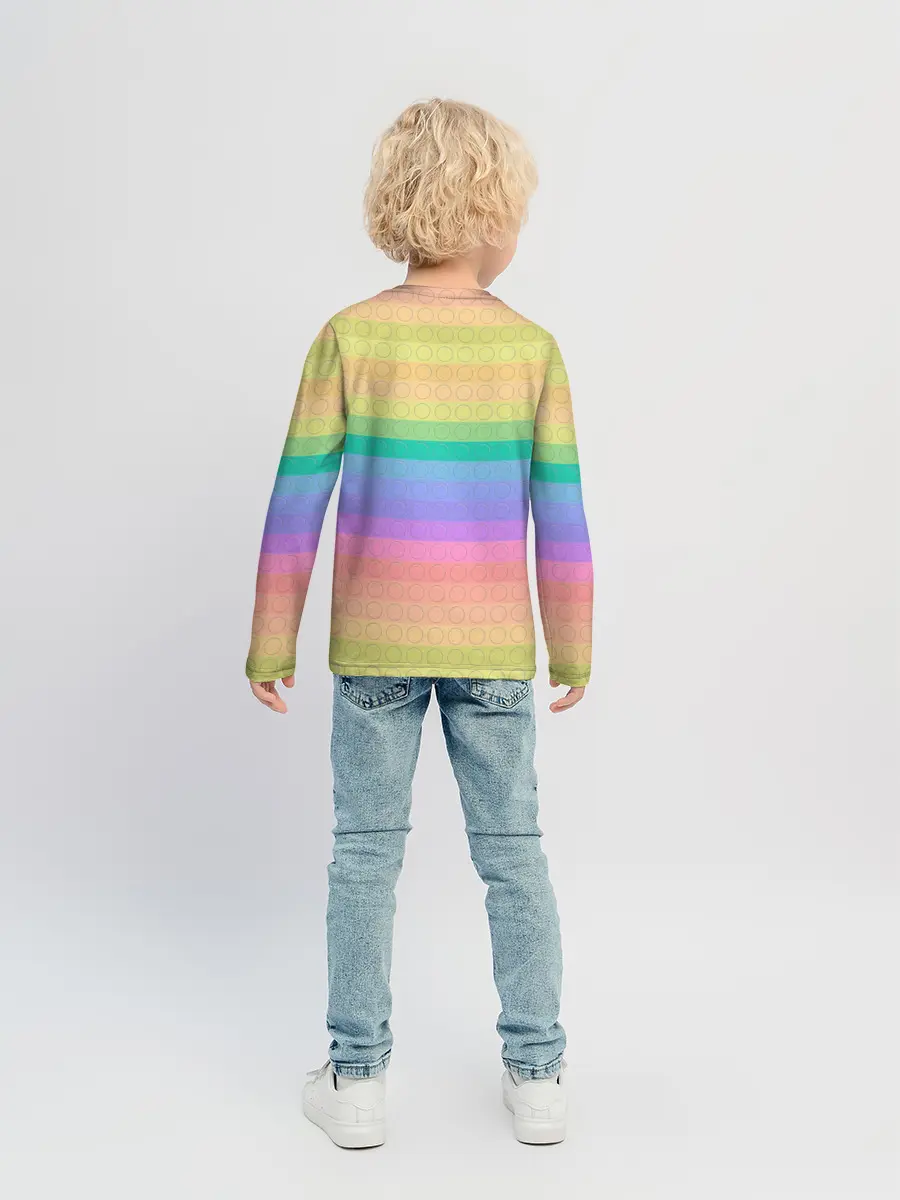 Детский лонгслив / Поп ит антистресс