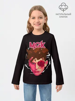 Детский лонгслив / Rose in eye