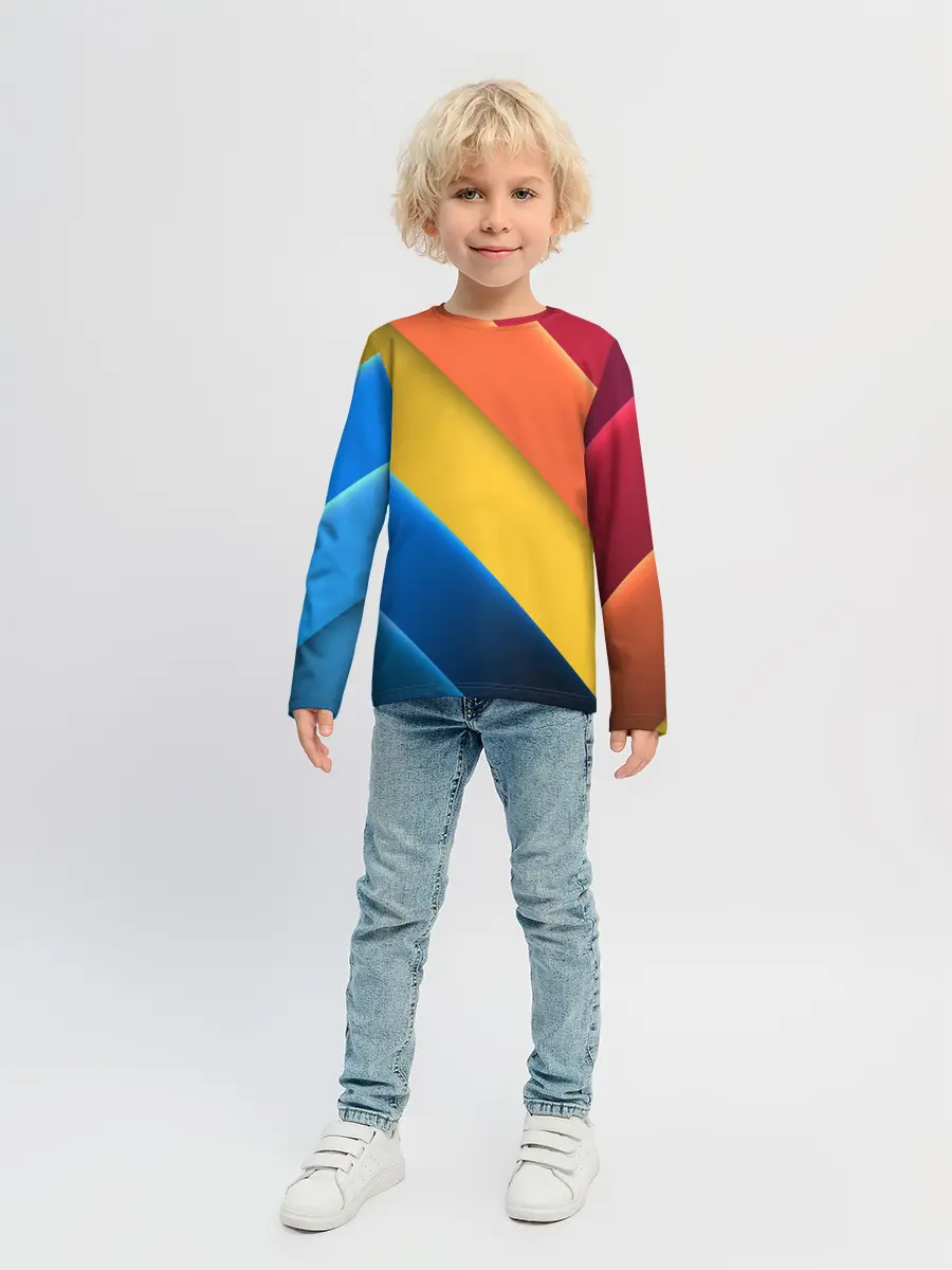 Детский лонгслив / Полутона и оттенки