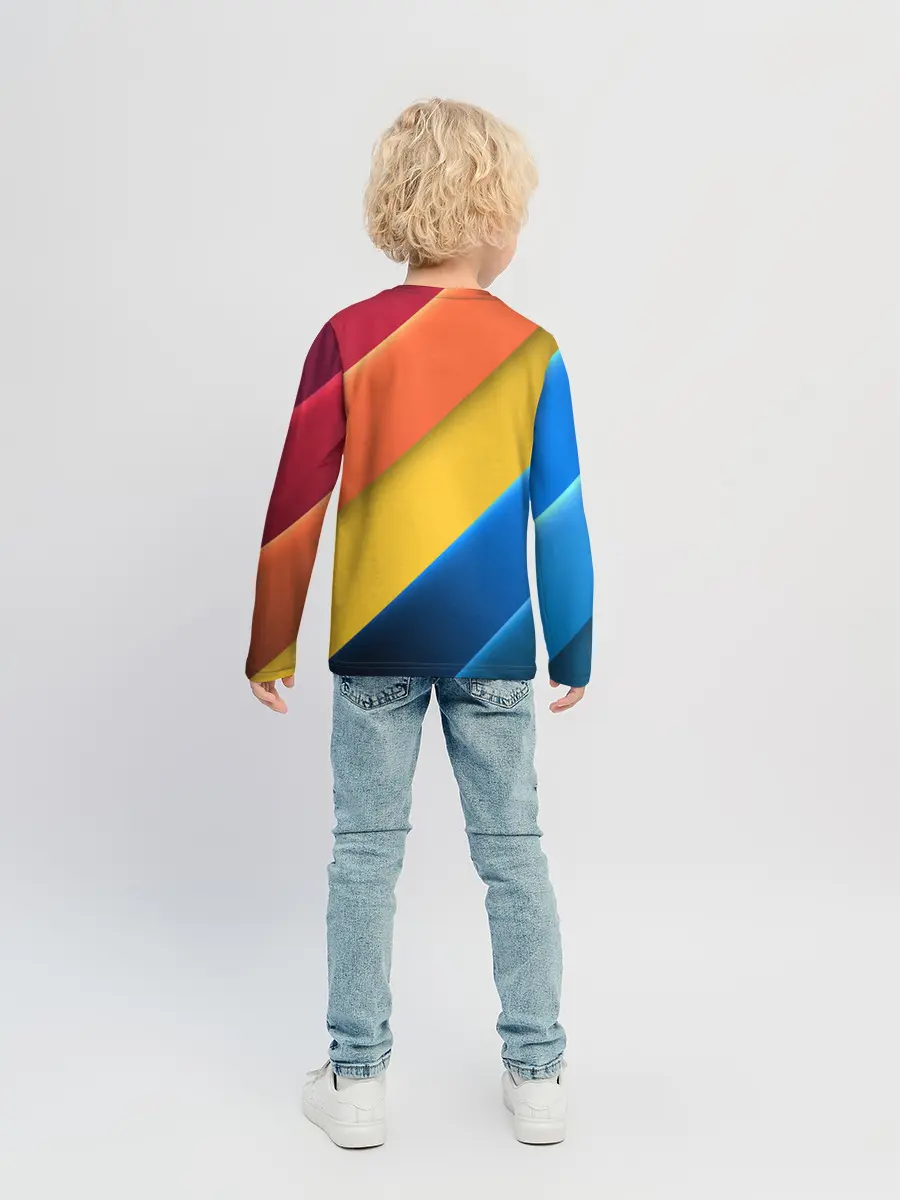 Детский лонгслив / Полутона и оттенки