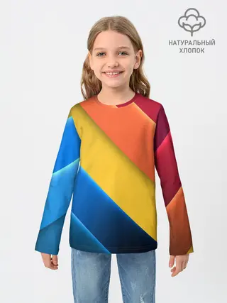 Детский лонгслив / Полутона и оттенки