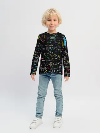 Детский лонгслив / Математика | Функции