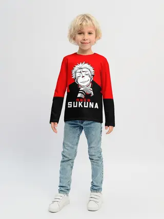 Детский лонгслив / SUKUNA Jujutsu Kaisen