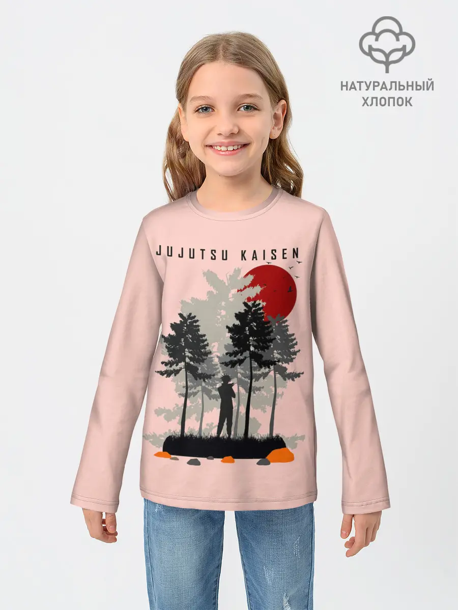 Детский лонгслив / Fushiguro Megumi Jujutsu Kaisen