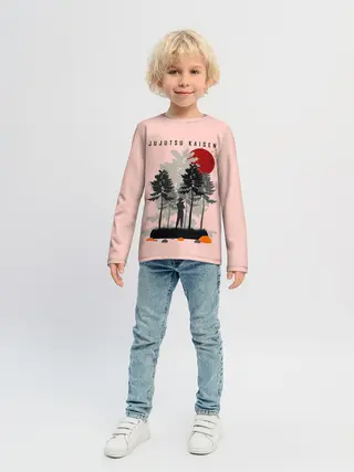 Детский лонгслив / Fushiguro Megumi Jujutsu Kaisen