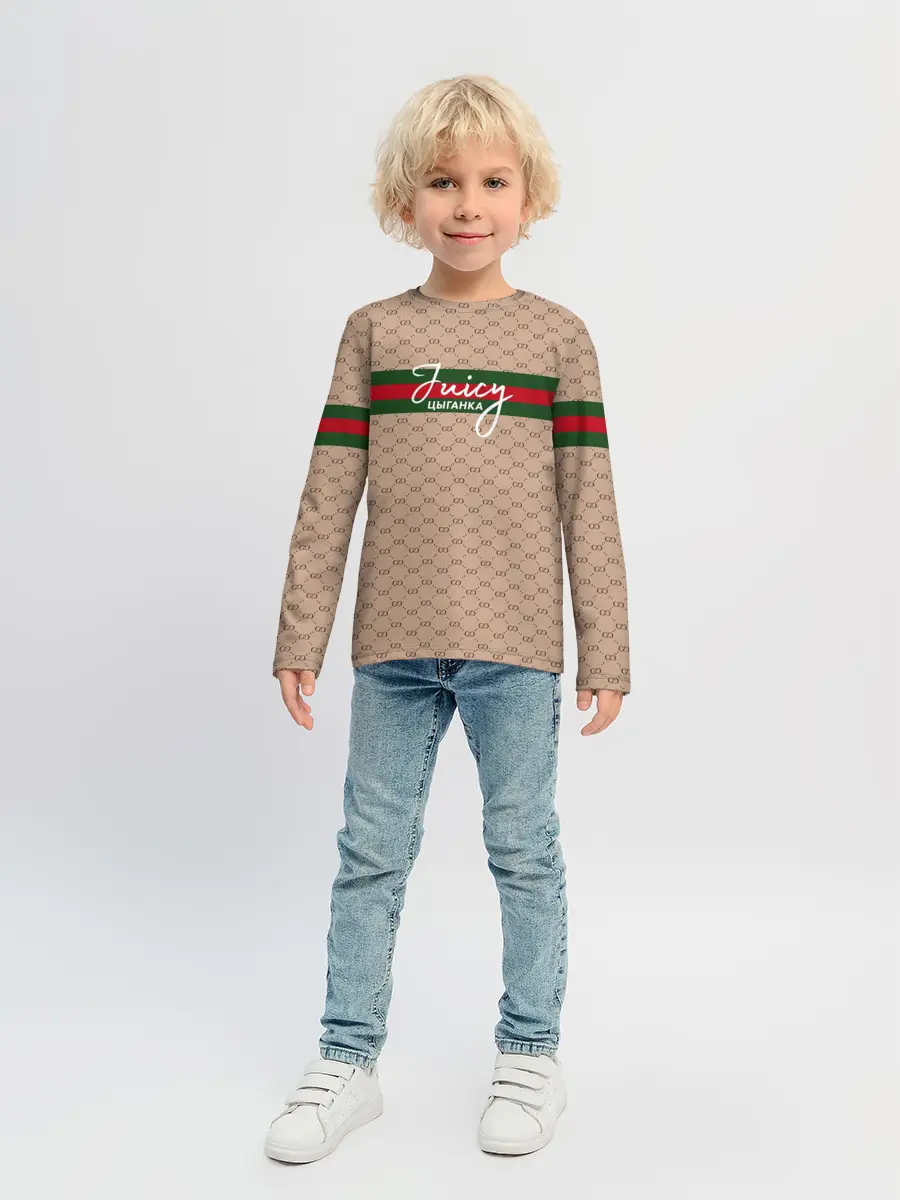 Детский лонгслив / Juicy цыганка. Гуччи