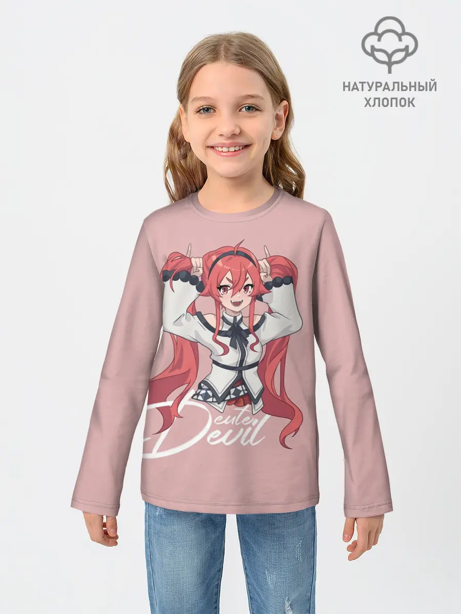 Детский лонгслив / Cute Devil Eris