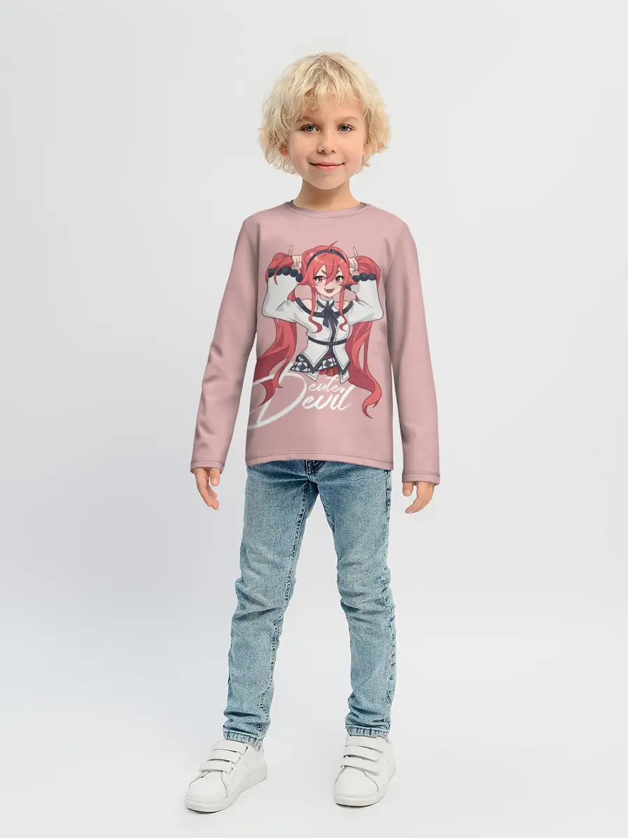Детский лонгслив / Cute Devil Eris