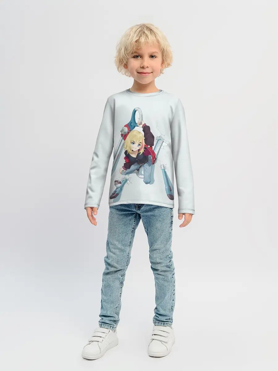 Детский лонгслив / Рика Каваи