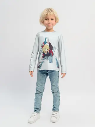 Детский лонгслив / Рика Каваи