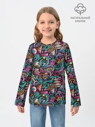 Детский лонгслив / Happy Birthday