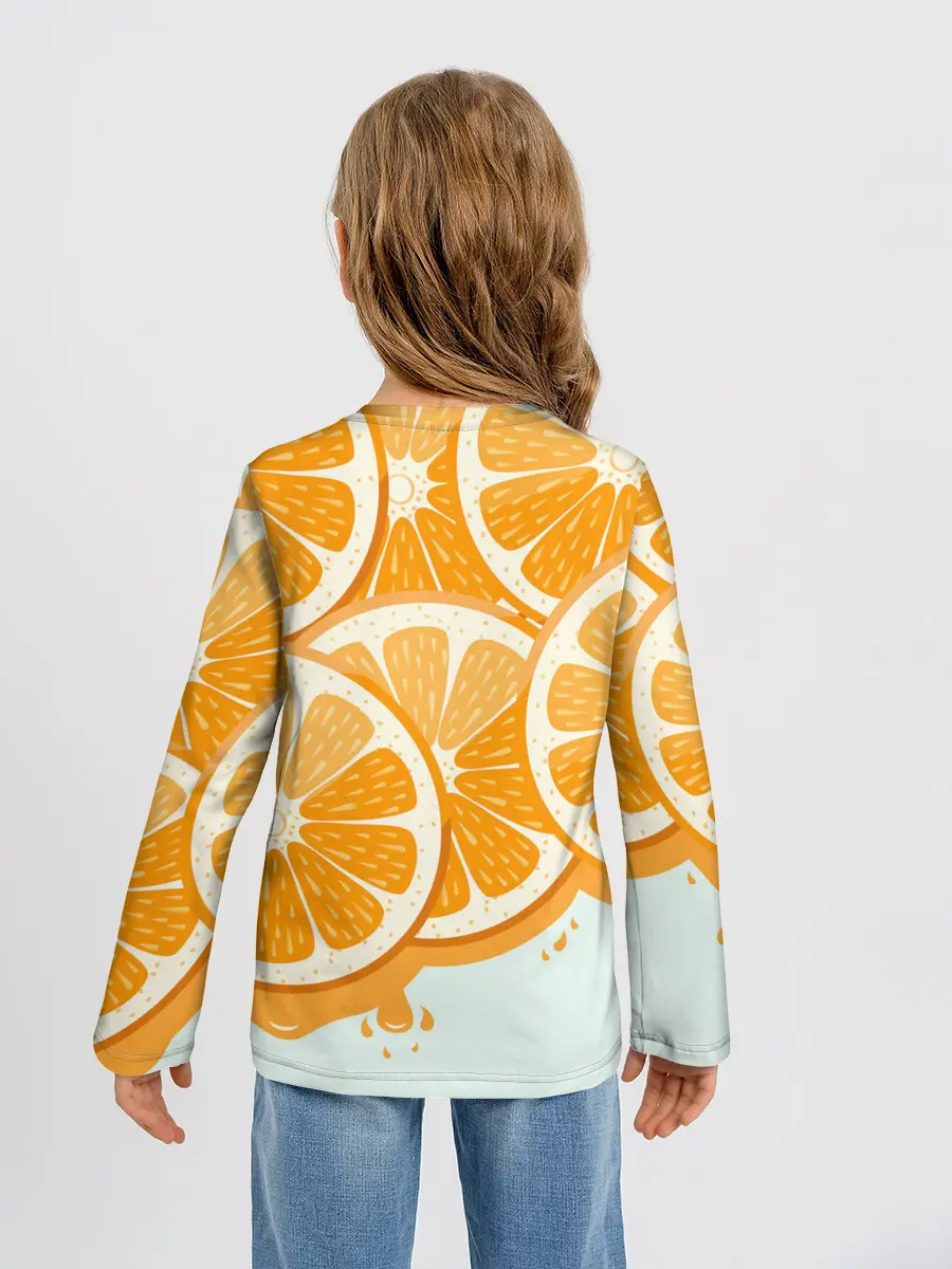Детский лонгслив / АПЕЛЬСИН | ORANGE