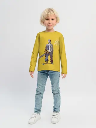 Детский лонгслив / Rap kings