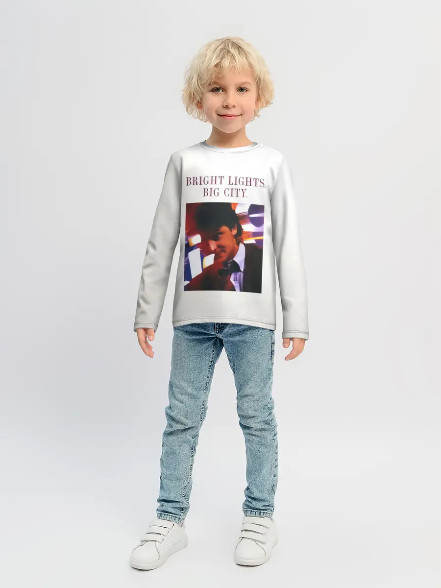 Детский лонгслив / Bright Lights, Big City - Depeche Mode