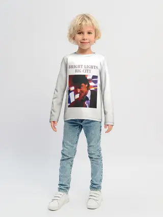 Детский лонгслив / Bright Lights, Big City - Depeche Mode