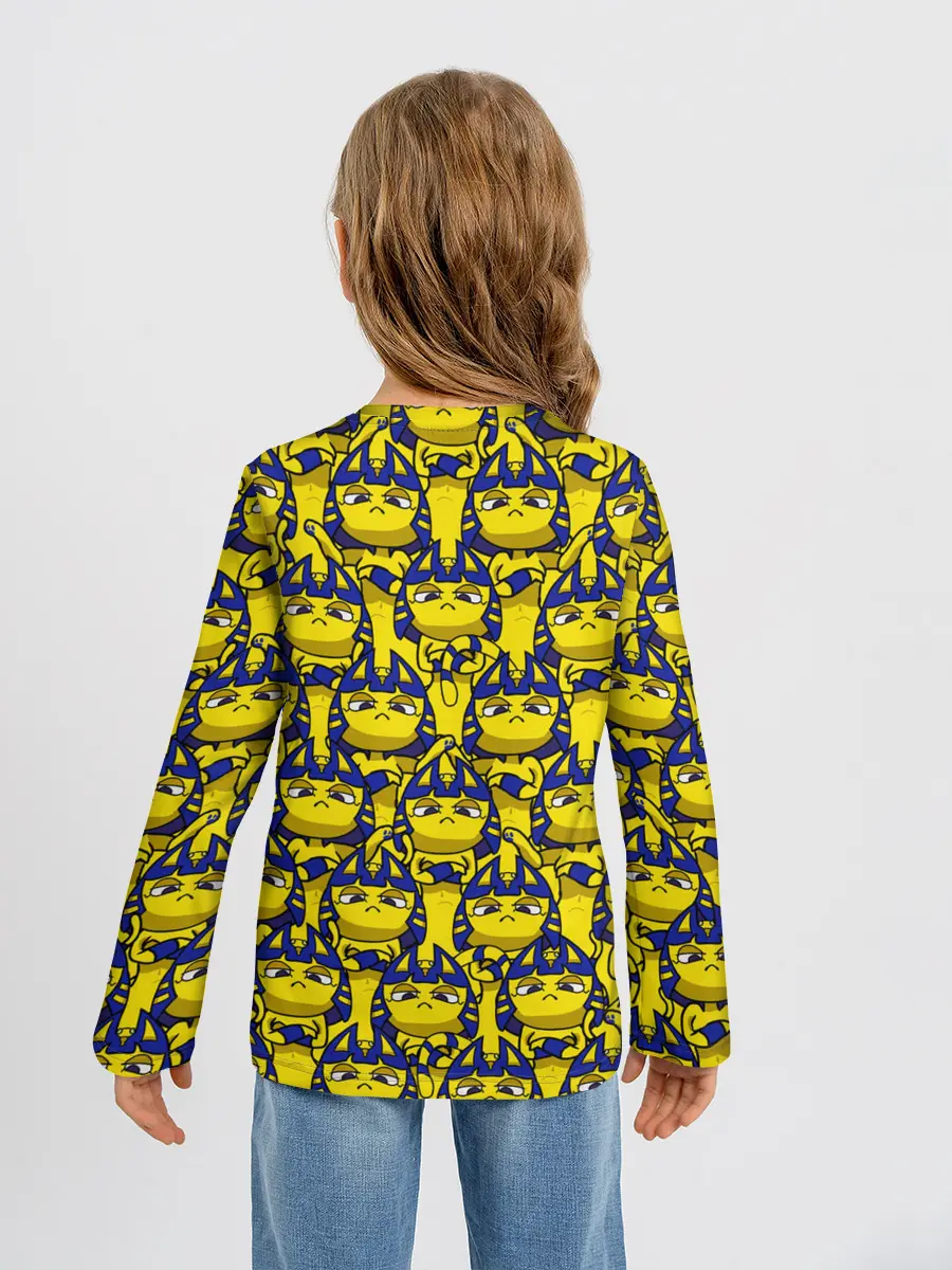 Детский лонгслив / Ankha Zone