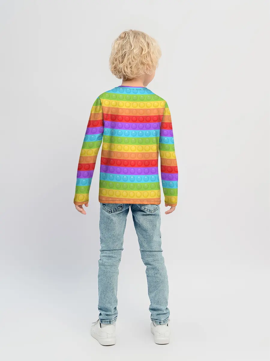 Детский лонгслив / POP IT - SIMPLE DIMPL