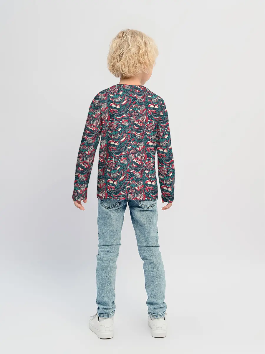 Детский лонгслив / Happy Halloween