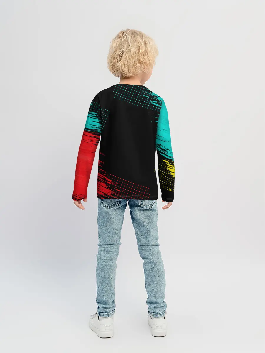 Детский лонгслив / Магическая битва персонажи