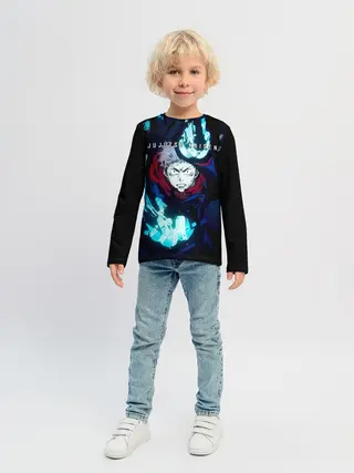 Детский лонгслив / Итадори Юдзи Магическая битва