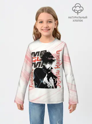 Детский лонгслив / Фушигуро Мегуми Магическая битва