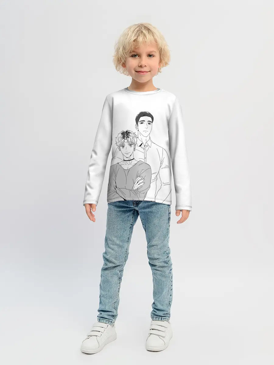 Детский лонгслив / Bj MD и Чан У