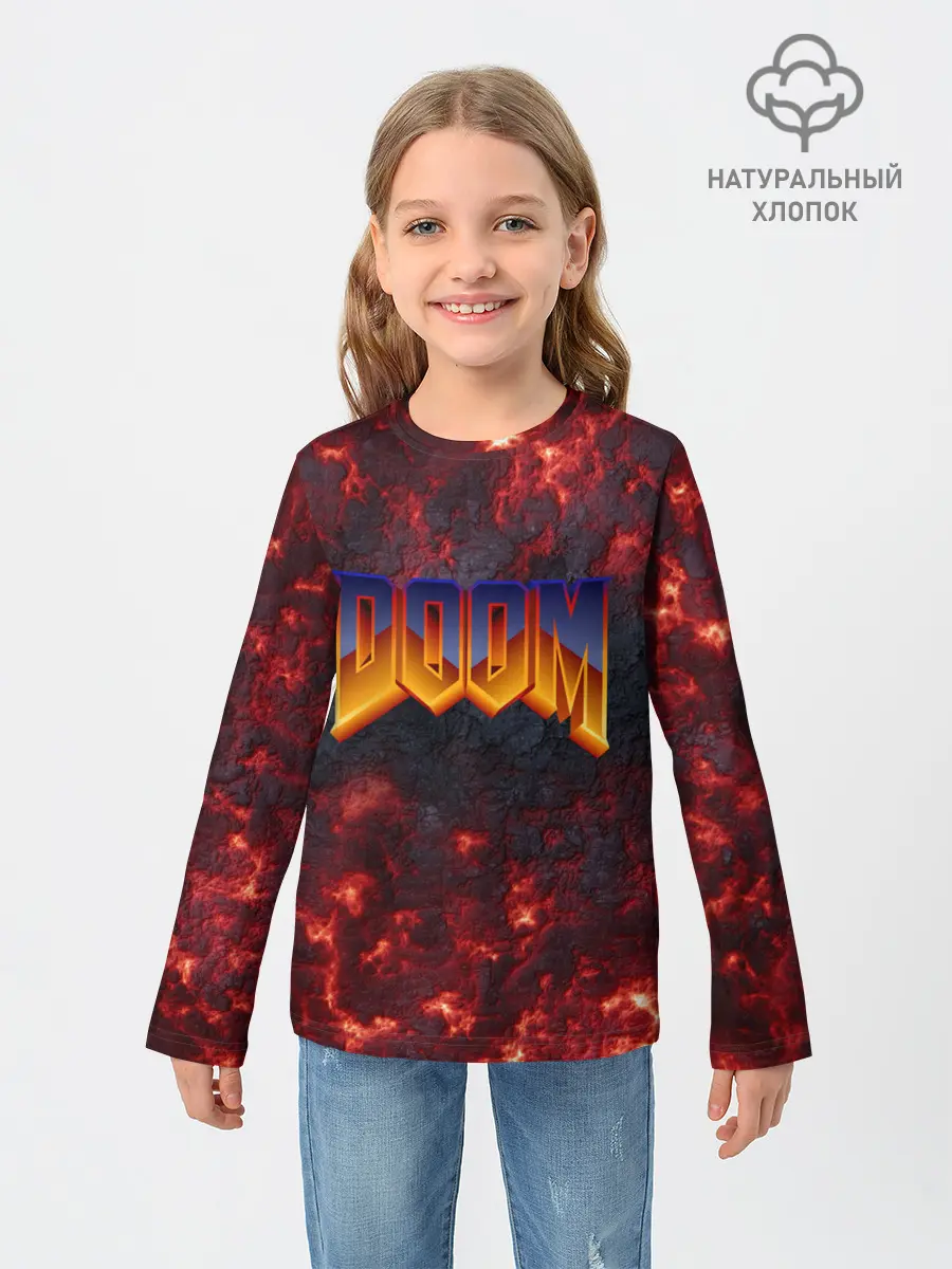 Детский лонгслив / DOOM | ДУМ