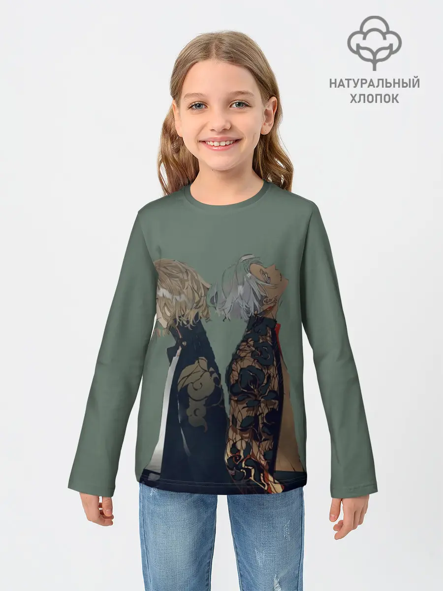 Детский лонгслив / Токийские мстители Майки