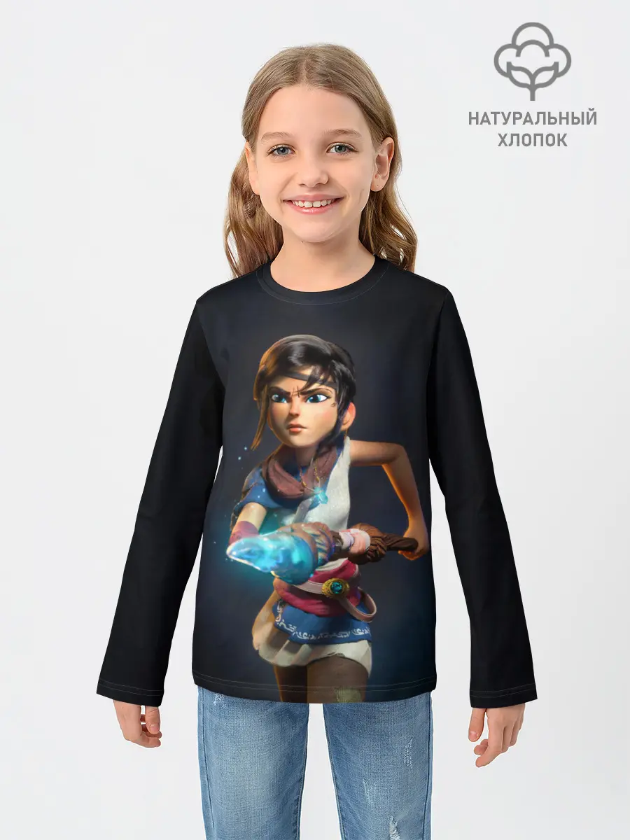 Детский лонгслив / Боевитая Кена