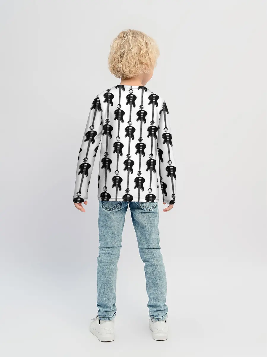 Детский лонгслив / GUITAR ELECTRIC