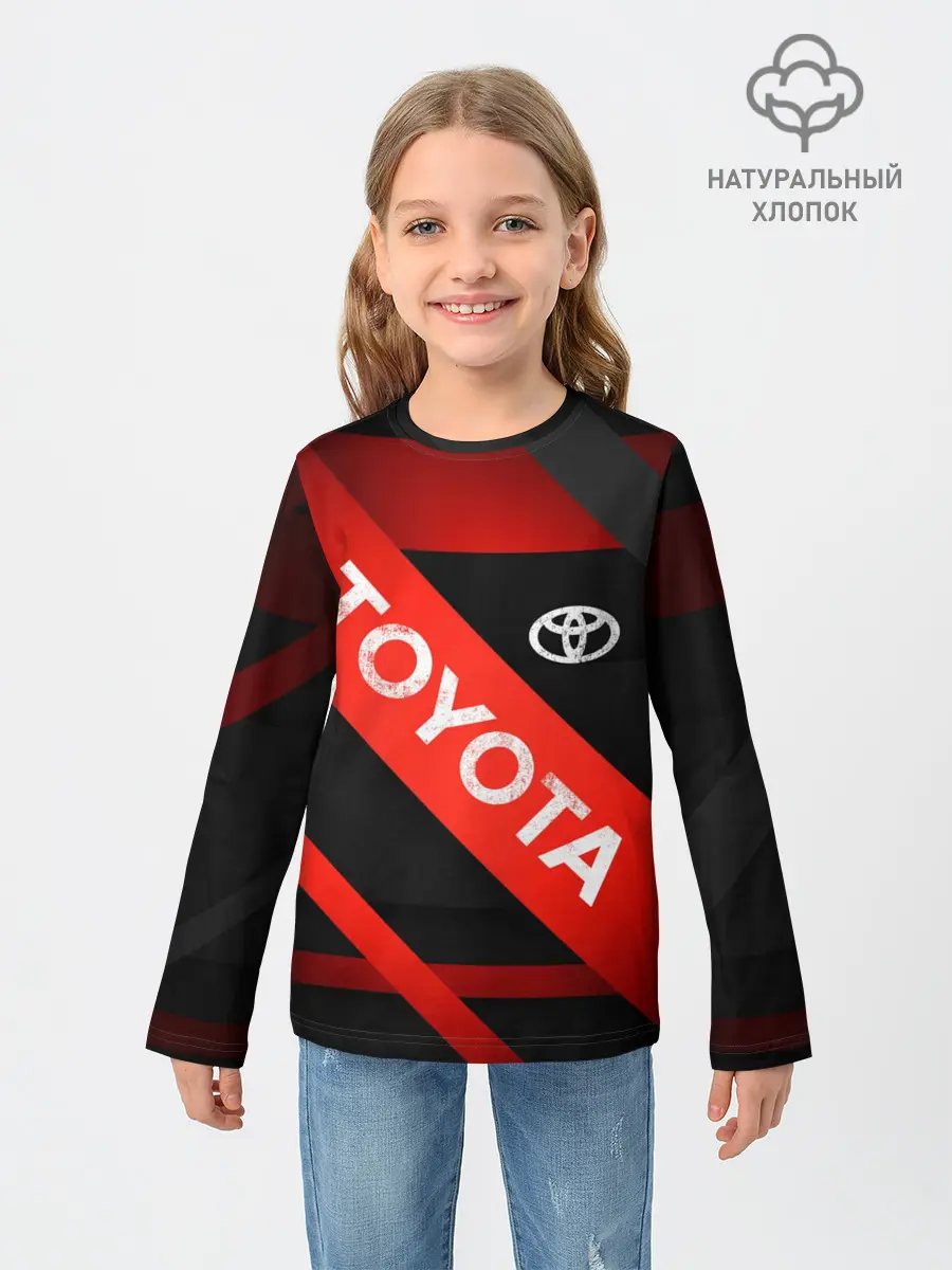 Детский лонгслив / TOYOTA LINES