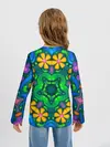 Детский лонгслив / Цветы и узоры - Калейдоскоп