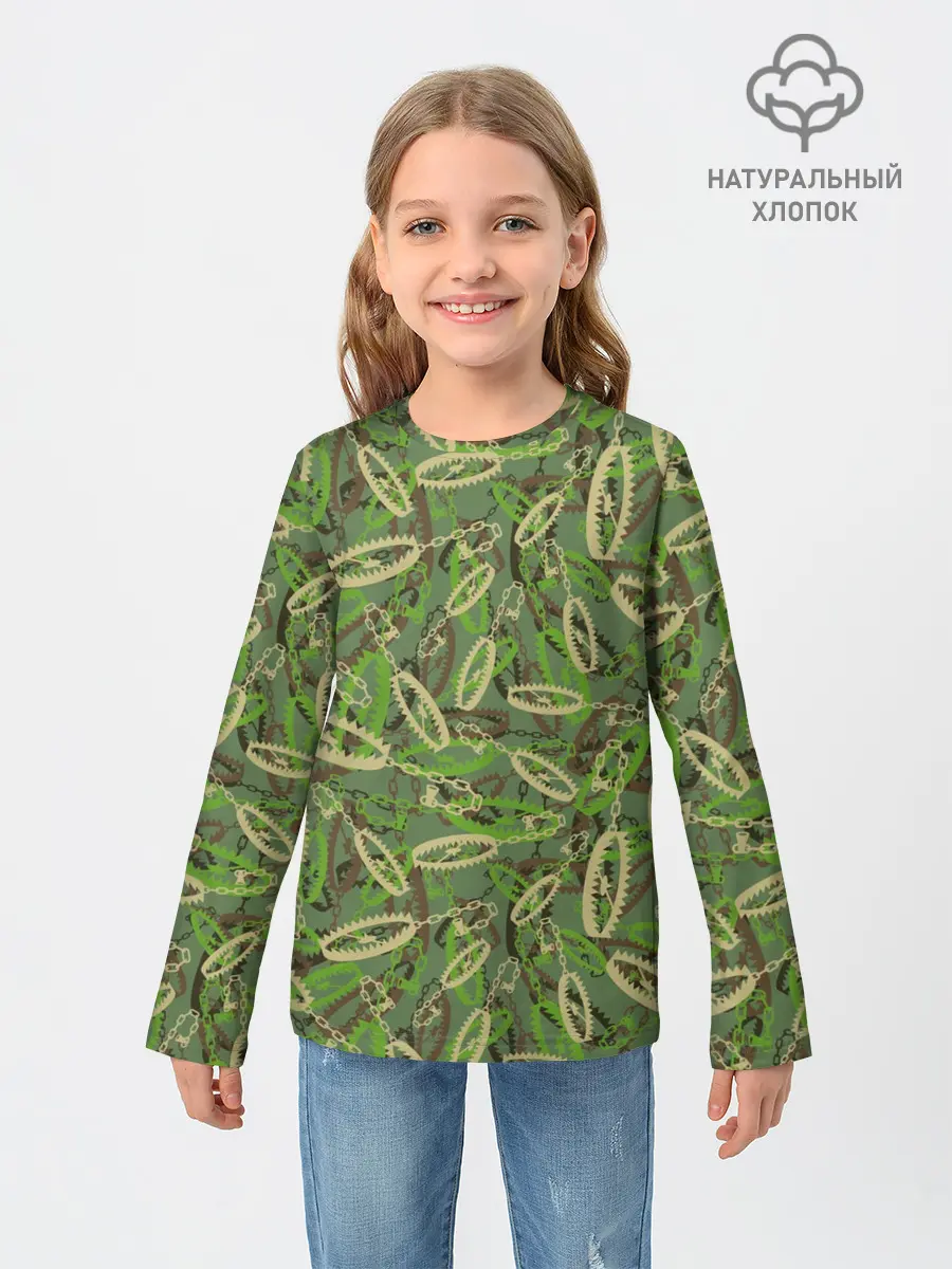 Детский лонгслив / Капканы