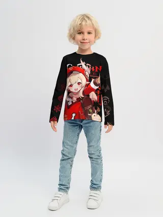 Детский лонгслив / Кли, Genshin Impact