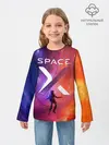 Детский лонгслив / Space X