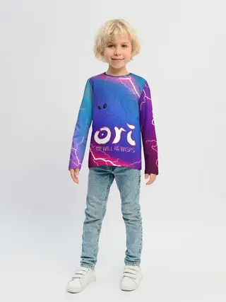 Детский лонгслив / Ori | 18+